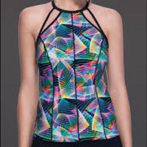 NWT Gottex Tankini Top/Athletic Top Size 8